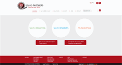 Desktop Screenshot of brand-partners.be
